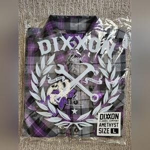 The Amethyst Men's Large DIXXON FLANNEL
